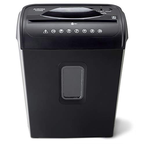 Aurora AU1225MA 12-Sheet Micro-Cut Paper and Credit Card Shredder with Pullout Basket U2439