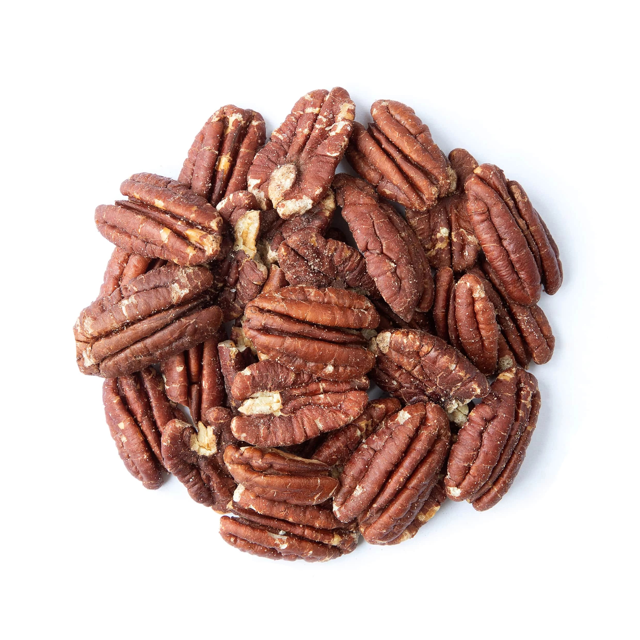 Organic Roasted Pecan Halves with Himalayan Salt, 1 Pound by Food to Live M464