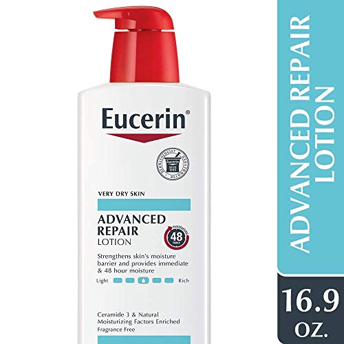 Eucerin Advanced Repair Lotion Fragrance Free for Very Dry Skin, 16.9 fl oz B2896