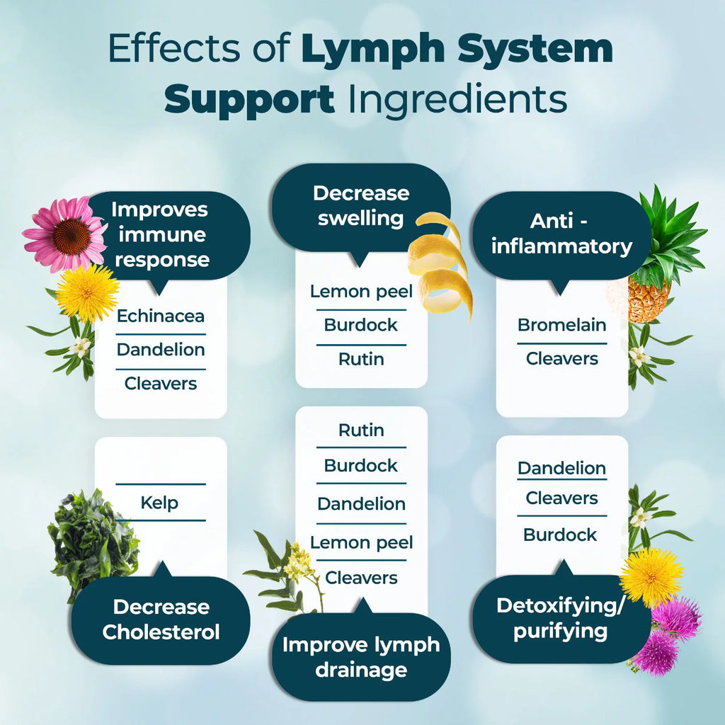 PureHealth Research Lymphatic Support Supplement x6 G488