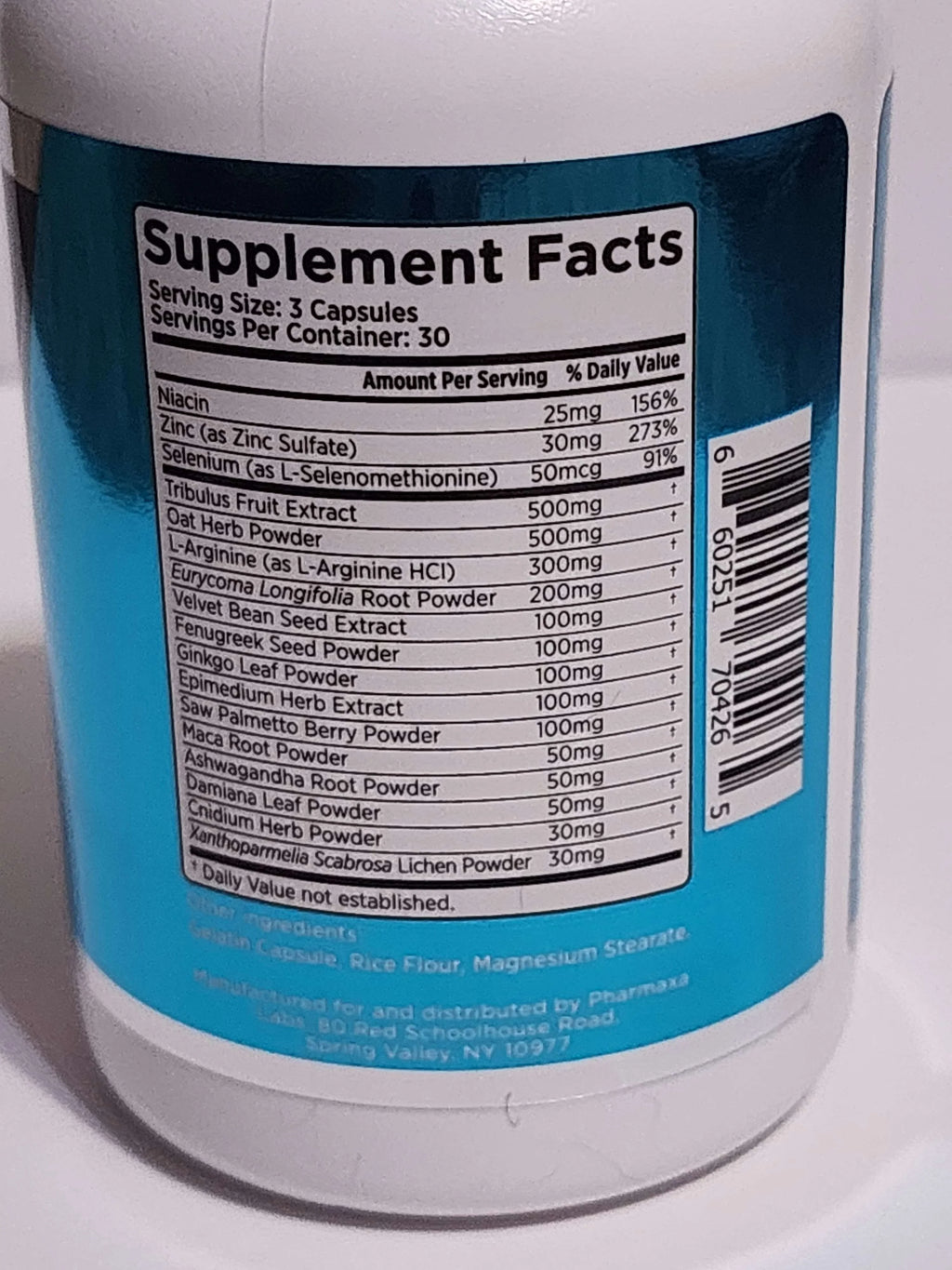 Virectin Loaded Male Performance Dietary Supplement Z7514