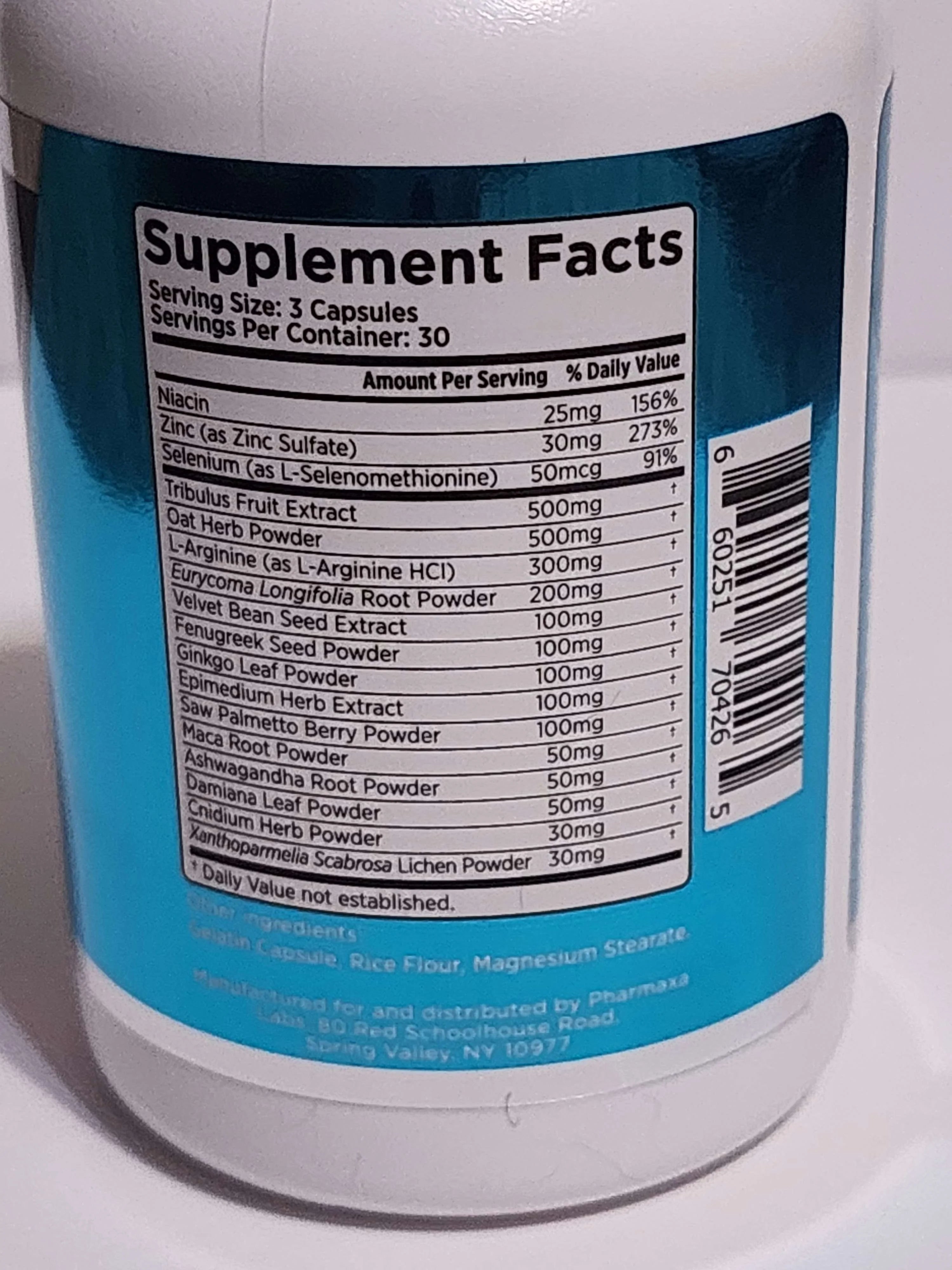 Virectin Loaded Male Performance Dietary Supplement Z7514