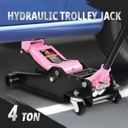 DNA MOTORING Floor Jack 3 Ton Low Profile Heavy Duty Hydraulic Car Jack, Black T11604