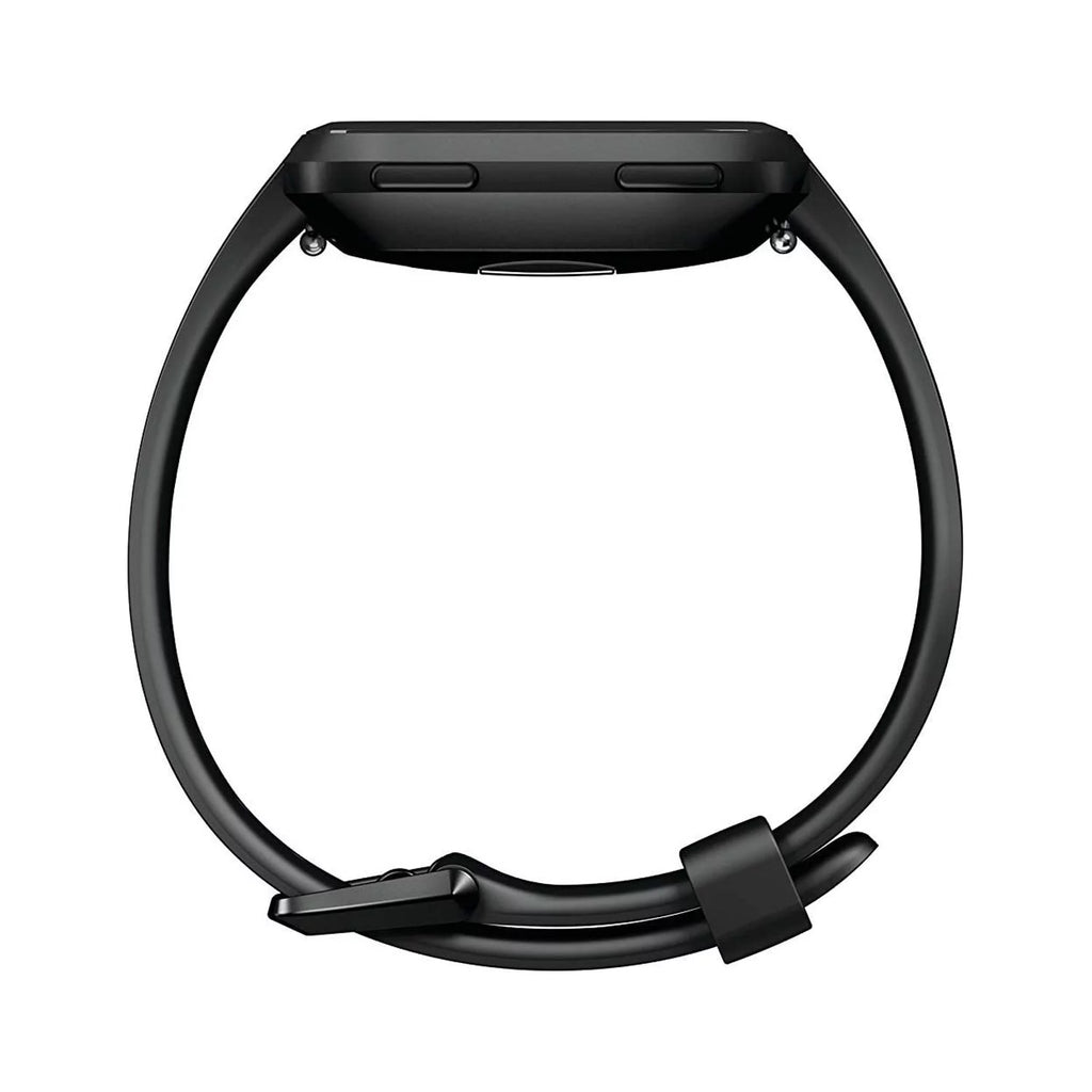 Fitbit Versa Smart Watch with Heart Rate Monitor, Black (Refurbished) T40843