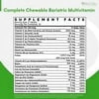 BariSlim Complete Chewable Bariatric Multivitamin Tablets, Strawberry, 90 Count K8591