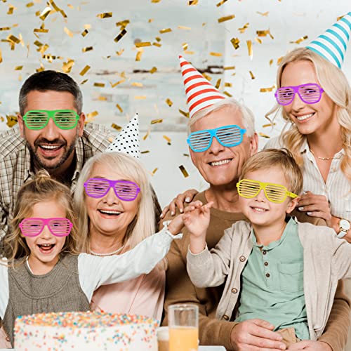 15 Pack Light Up LED Glasses Glow in The Dark Party Favors W61635