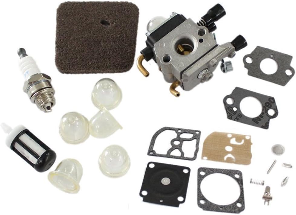 HURI Carburetor & Diaphragm Gasket for Stihl FS45-FS85 B840
