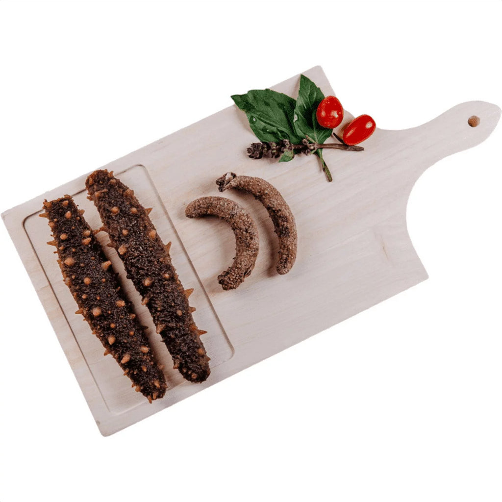 Royal Seafood USA Alaska Dried Wild Caught Sea Cucumber Medium 4oz Z9929