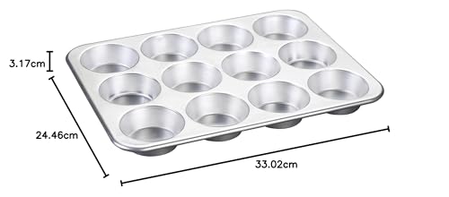 Nordic Ware Naturals 12 Cavity Muffin Pan with Lid X629088