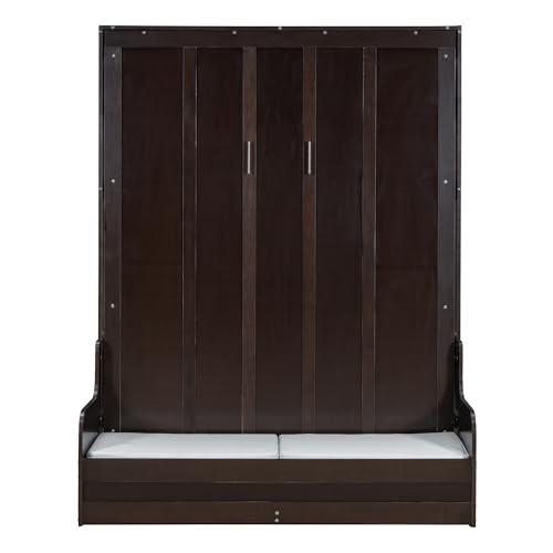 Ball & Cast Murphy Bed Queen Size with Cushion, White B692