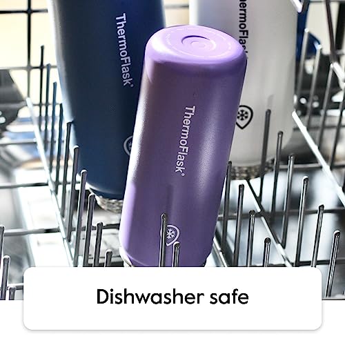 ThermoFlask 40 oz Insulated Stainless Steel Water Bottle 2-Pack, Gray/Pine Z607121