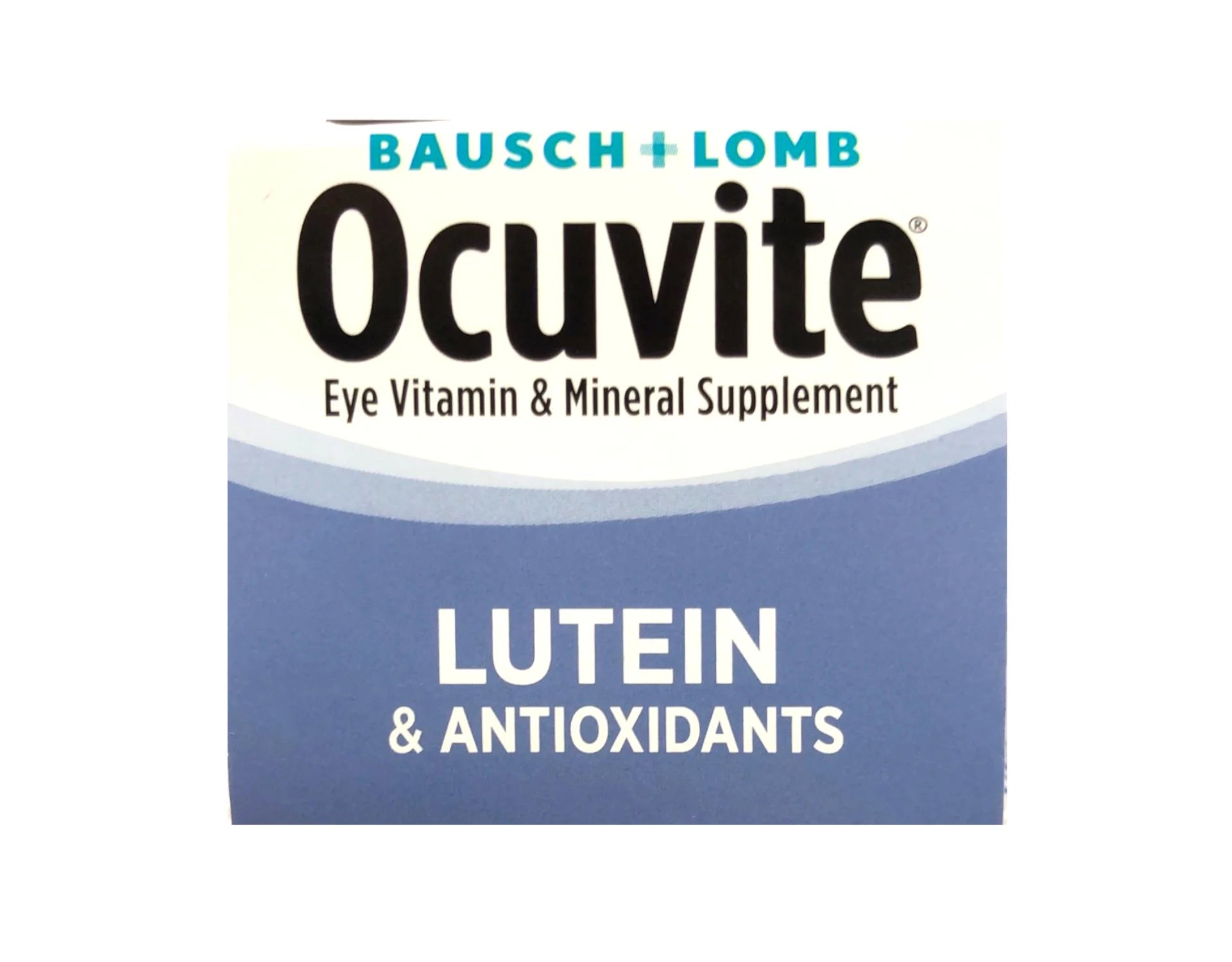 Bausch + Lomb Ocuvite Vitamin & Mineral Supplement Tablets with Lutein, 120 Count (Pack of 2) H25585