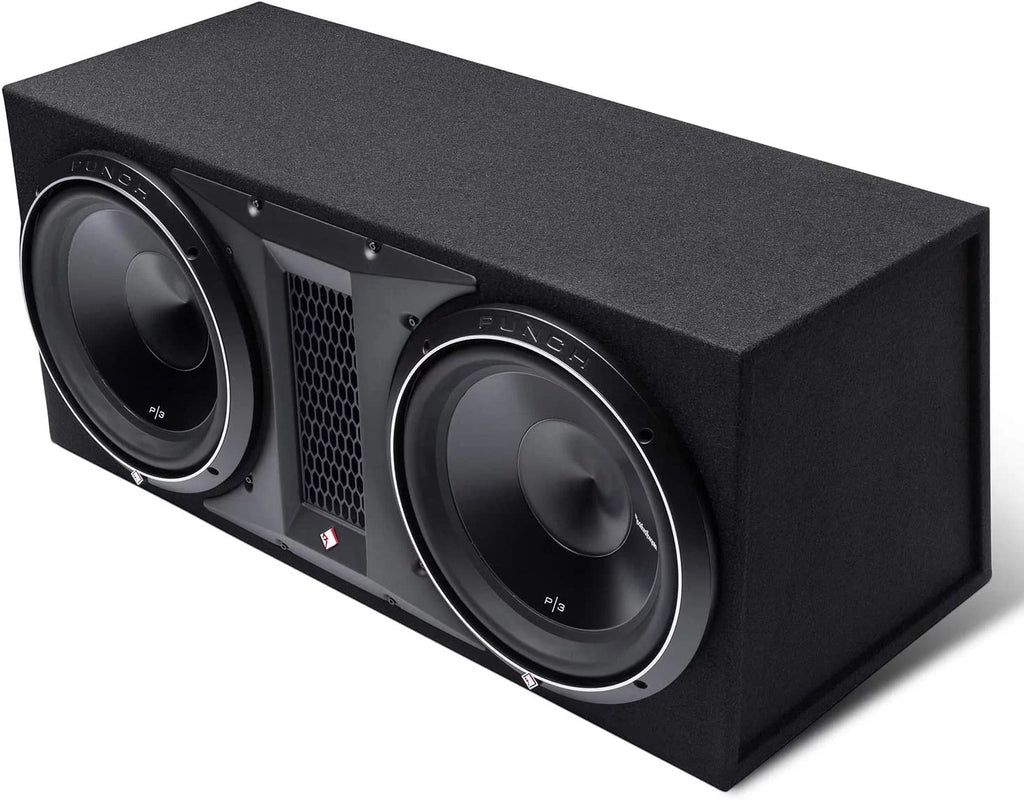 Rockford Fosgate P3-2X12 Punch Dual 12" Ported Subwoofer Enclosure M7887