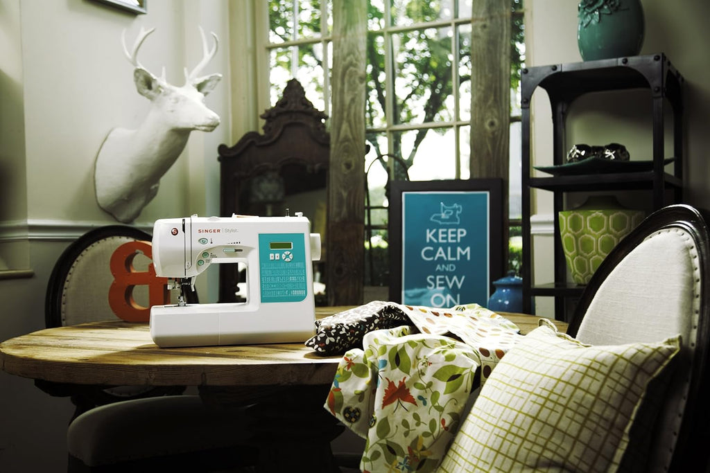 SINGER 7258 Stylist 100-Stitch Computerized Free-Arm Sewing Machine O917502