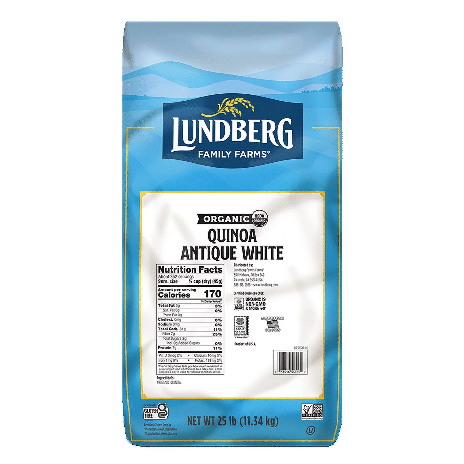 Organic Antique White Quinoa, 6 Pack R730