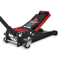 Auto Dynasty 4 Ton Low Profile Floor Jack, Heavy Duty Steel Hydraulic, Yellow B7990