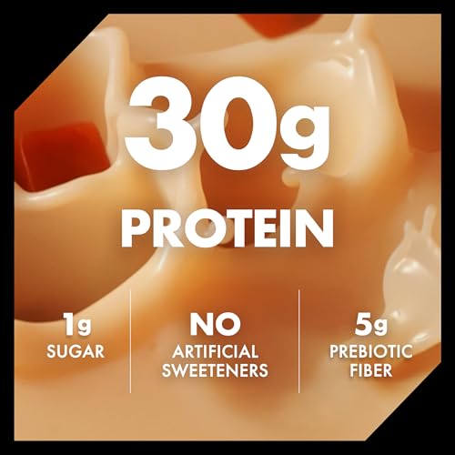 Oikos Protein Shake Salted Caramel 30g Ready to Drink 12 fl oz 12 Count L3074