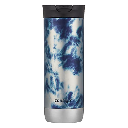 Contigo SNAPSEAL Insulated Stainless Steel Travel Mug 2 Pack, 20oz, Blue Corn & Acid Wash O816483