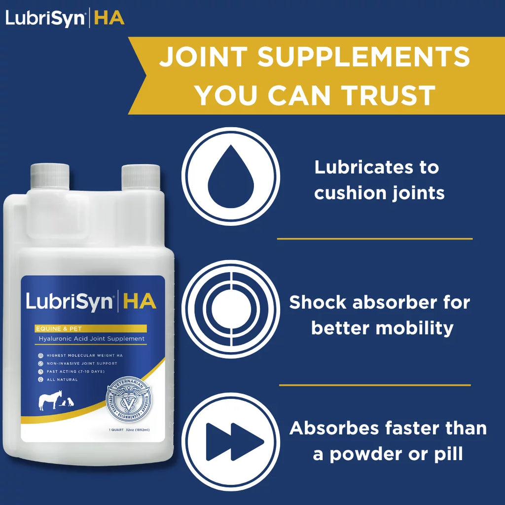 LubriSyn HA Joint Supplement for Equine & Pet, 32 oz J452840