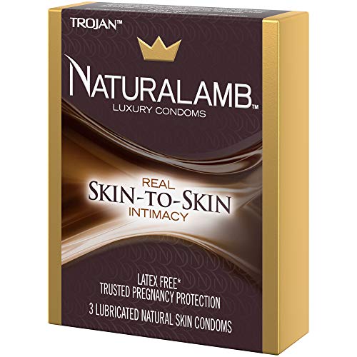 Trojan NaturaLamb Latex Free Condoms, 3 Count I651