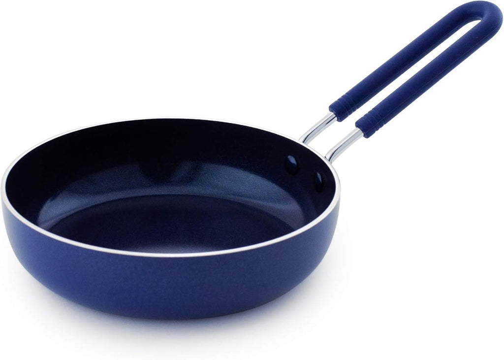 Blue Diamond Diamond Infused Ceramic Nonstick 12" Frying Pan with Lid, PFAS-Free, Oven Safe V747131