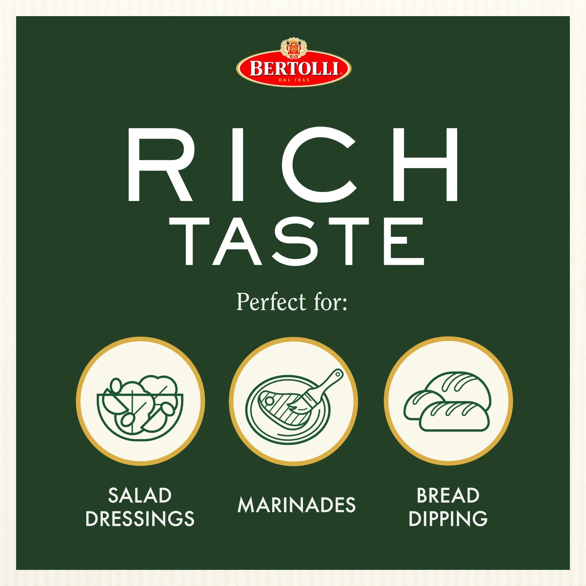 Bertolli Extra Virgin Olive Oil, Rich Taste, 50.7 fl oz M787