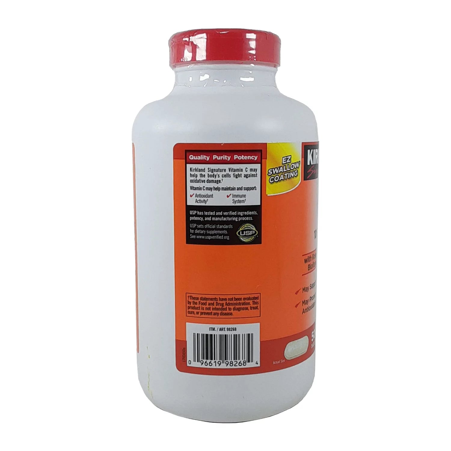 Kirkland Signature Vitamin C 1000 mg, 500 Tablets V264738