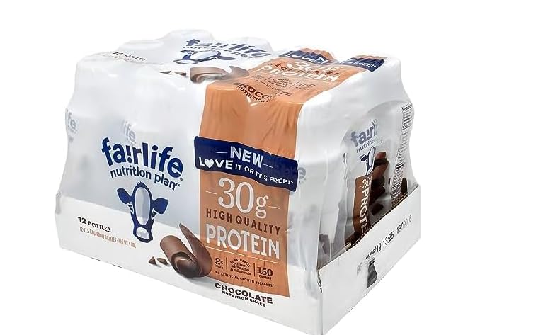 Nutrition Plan High Protein Chocolate Shake 11.5 fl oz, 12 Pack B70863