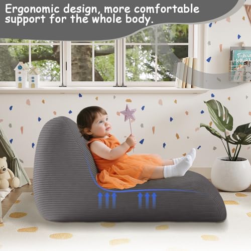 COMAX Unicorn Bean Bag Chair for Kids with Filler, Pink H562644