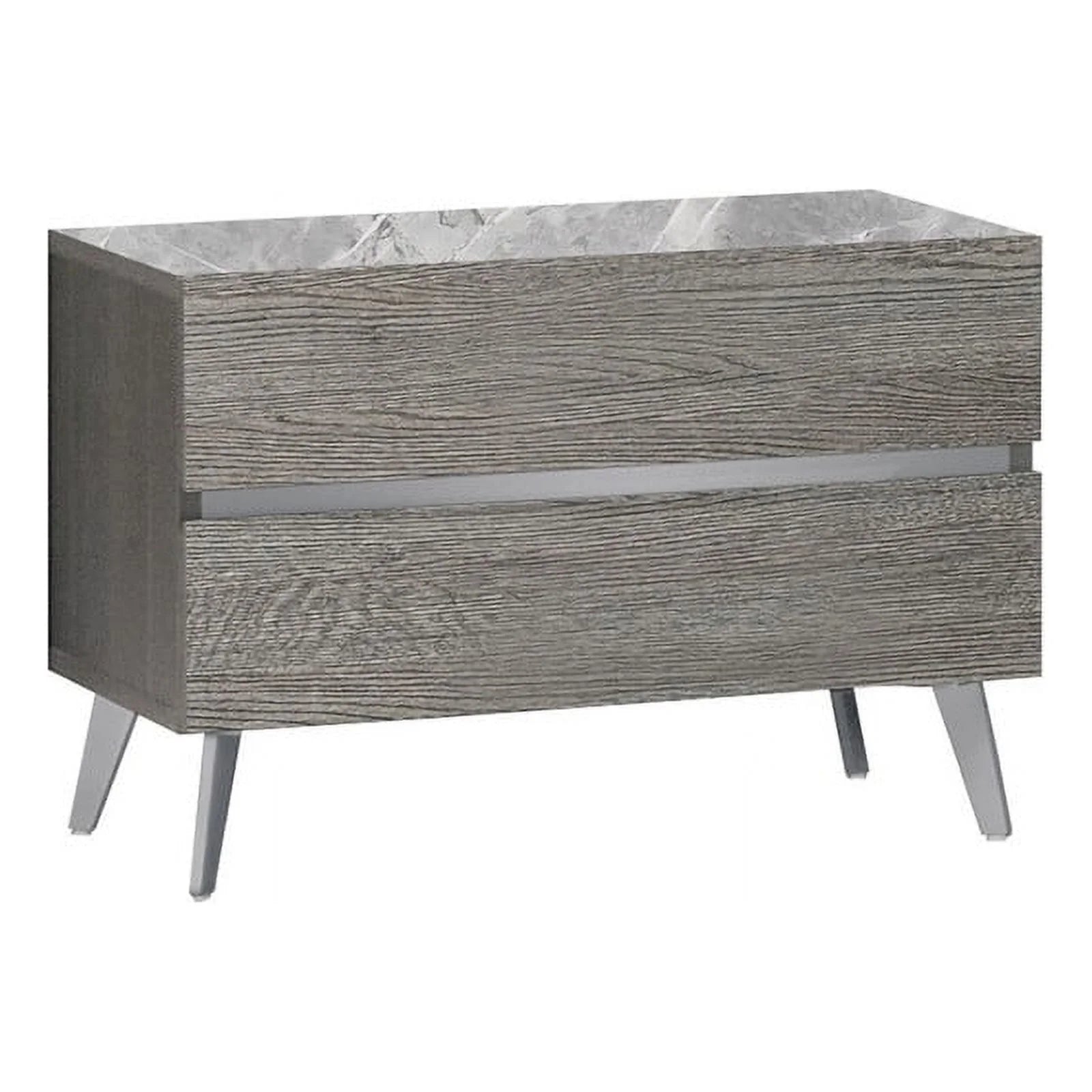 Victoria Premium 3-Piece Bedroom Set King Size Light Grey Oak E296055