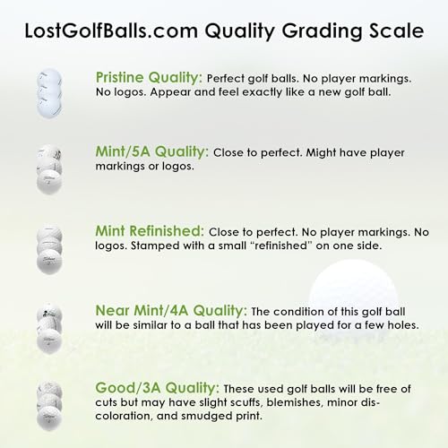 LostGolfBalls Recycled Chrome Soft Triple Track Golf Balls White O422180