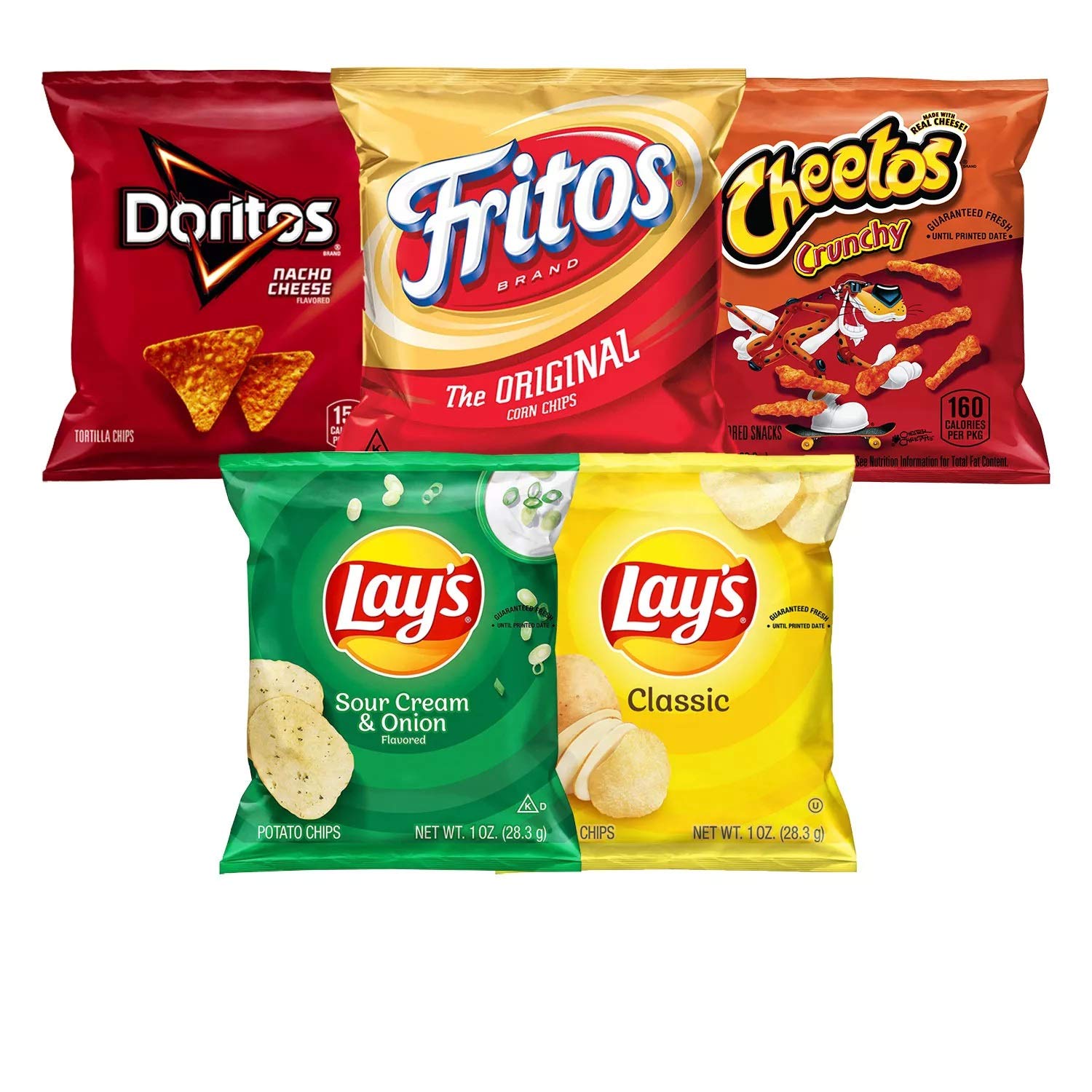 Frito Lay Big Grab Classic Mix Variety Chips, 50ct F5810