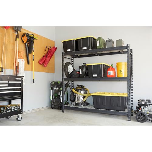 Ironton 4-Tier Industrial Steel Shelving Unit, 8000-Lb Capacity B81608