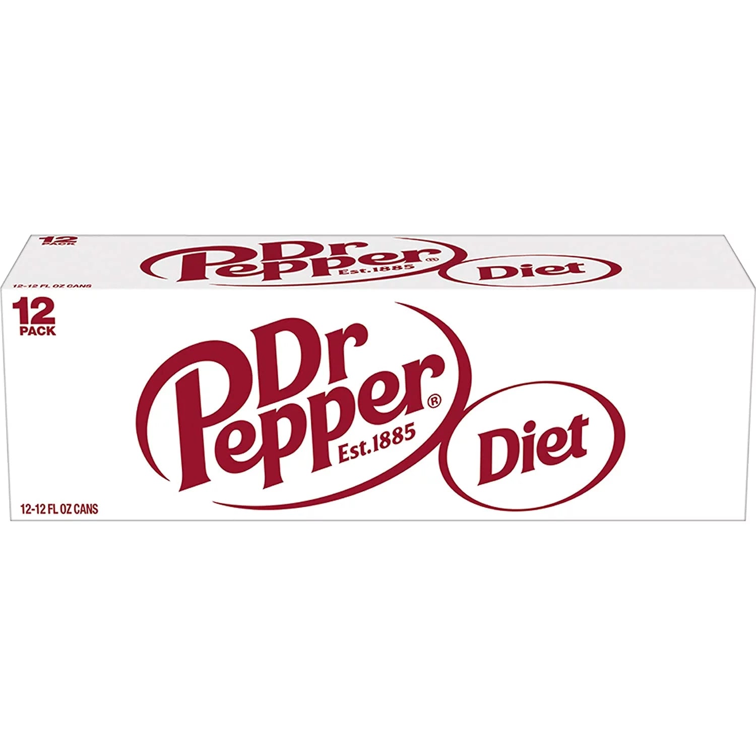Diet Dr Pepper Soda 12oz Cans, 18 Pack T864