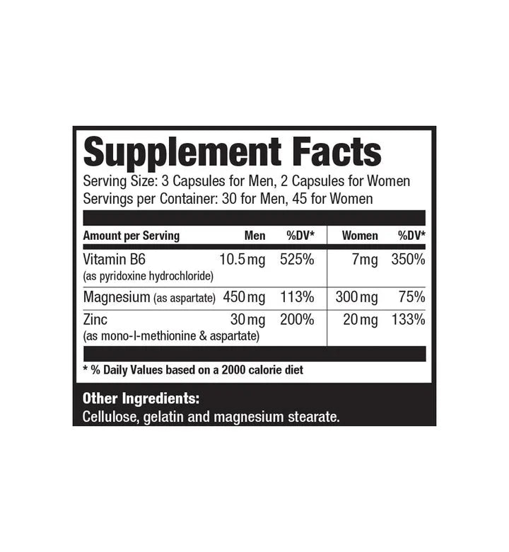 Ultimate Nutrition ZMA Vitamin & Mineral, 90 Capsules B318505