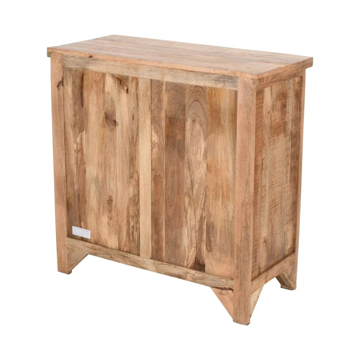 Saltoro Sherpi 39 Inch Mango Wood Console Cabinet with 2 Drawers and 2 Doors G27976