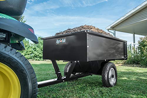 Agri-Fab 750-Pound Tow Behind Dump Cart, Black K180