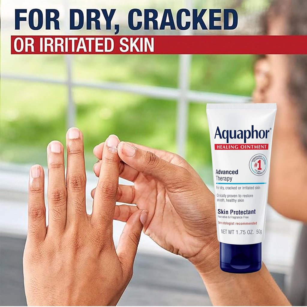 Aquaphor Skin Care Set, Healing Ointment & Lip Repair Balm V8252