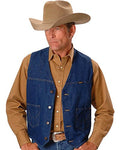 Wrangler Men's Unlined Denim Vest