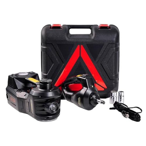 12V 5 Ton Electric Car Jack with Inflator Pump for SUV Sedan MPV Y442659