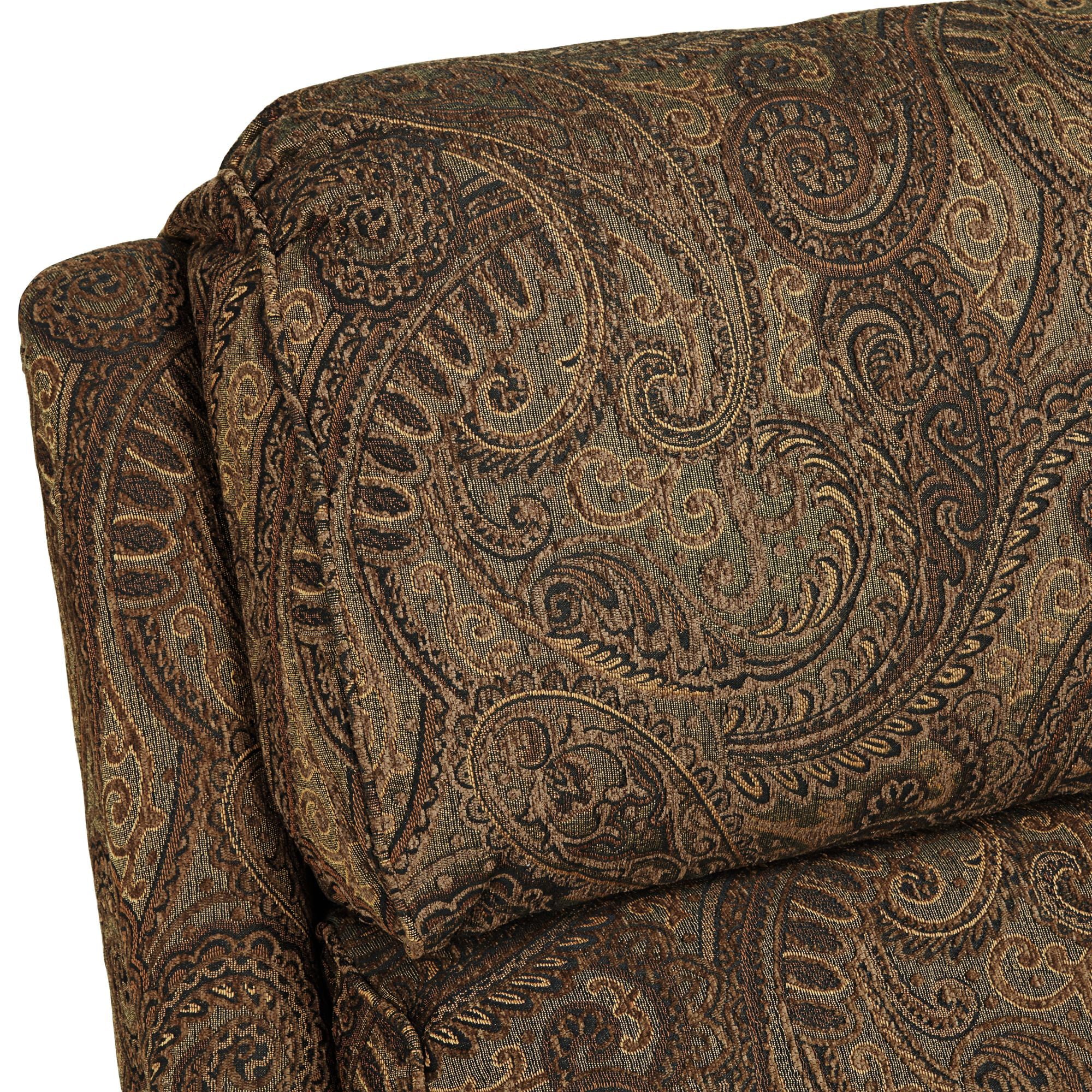 Kensington Hill Beaumont Warm Brown Paisley Fabric Recliner Chair K88903