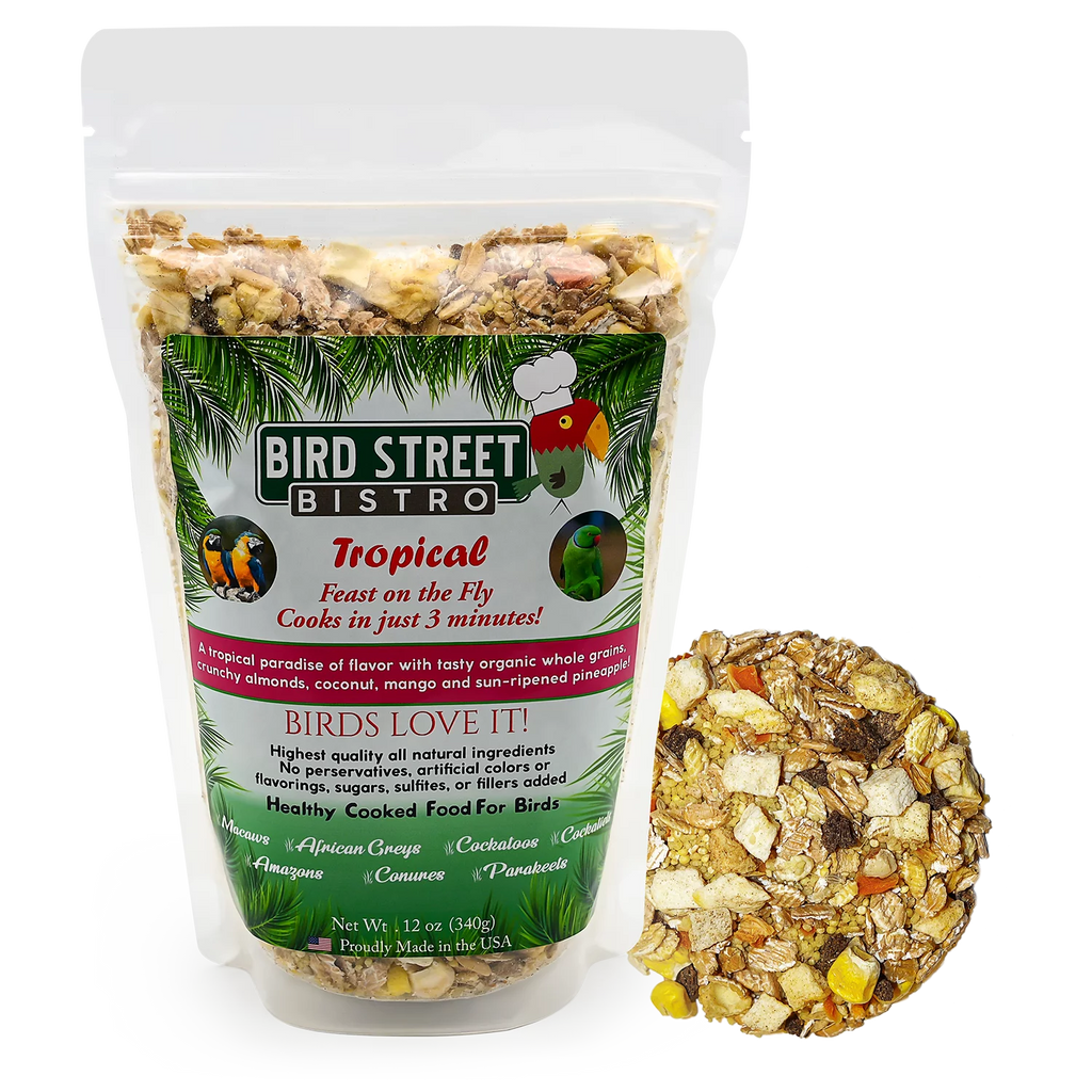 Tropical Feast Bird Street Bistro Natural Parrot Food D409356