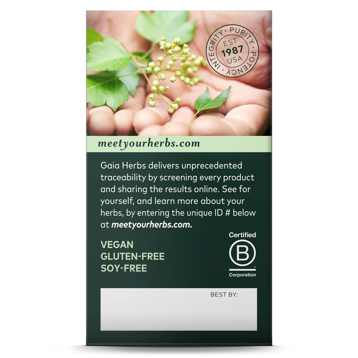 Gaia Herbs Women Fertility Support 60 Vegan Caps H7874