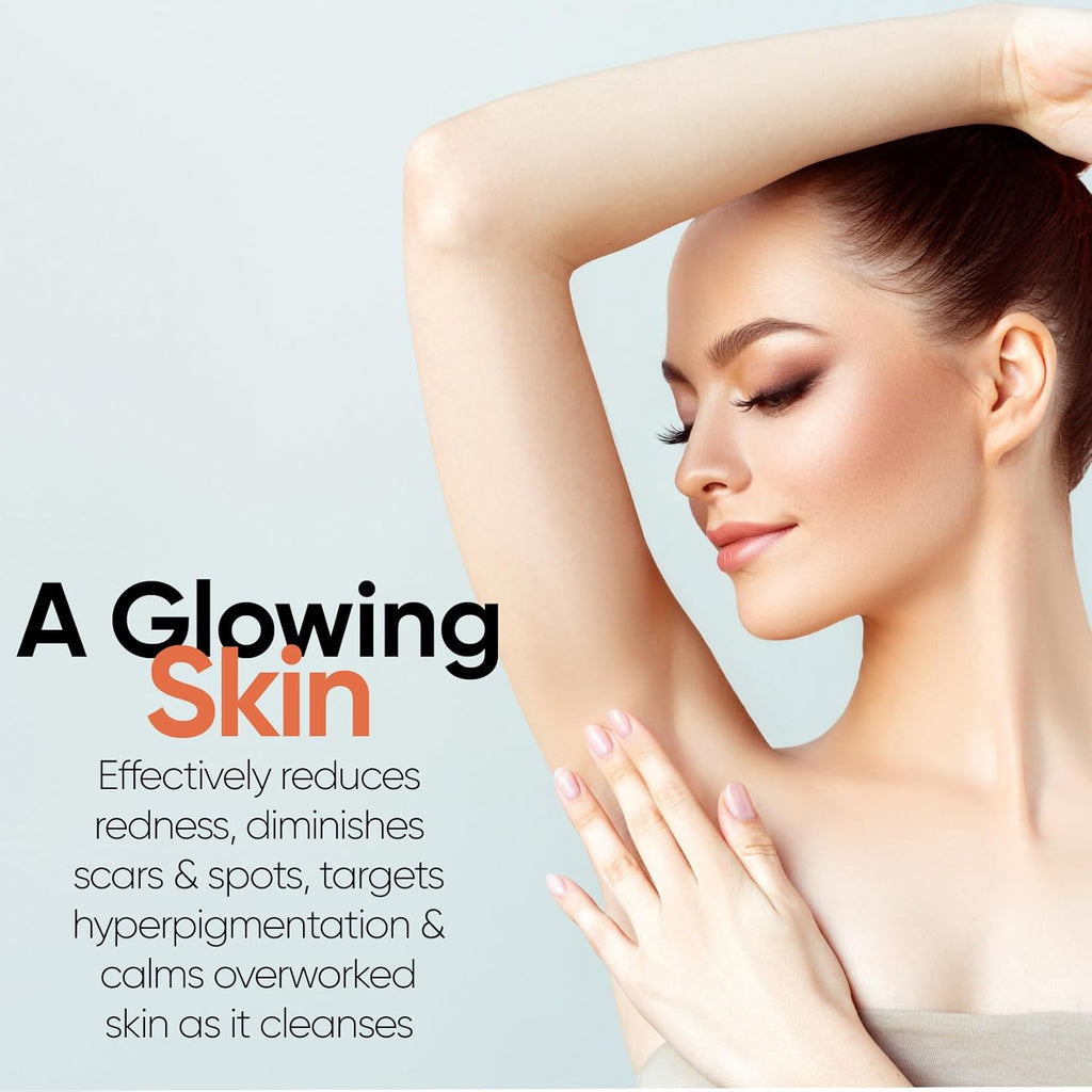 Kojic Acid Soap for Hyperpigmentation Skin Brightening Face and Body Wash V219453