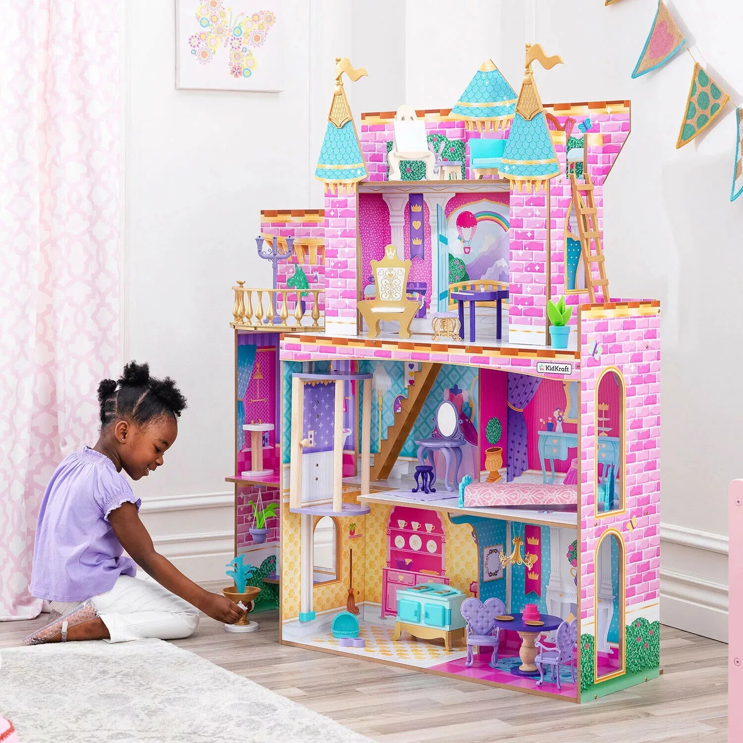 KidKraft Princess Party Castle G47822