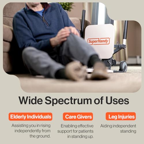 SuperHandy GoRise Electric Floor to Stand Lift - 500 Lbs Capacity, Portable I87904