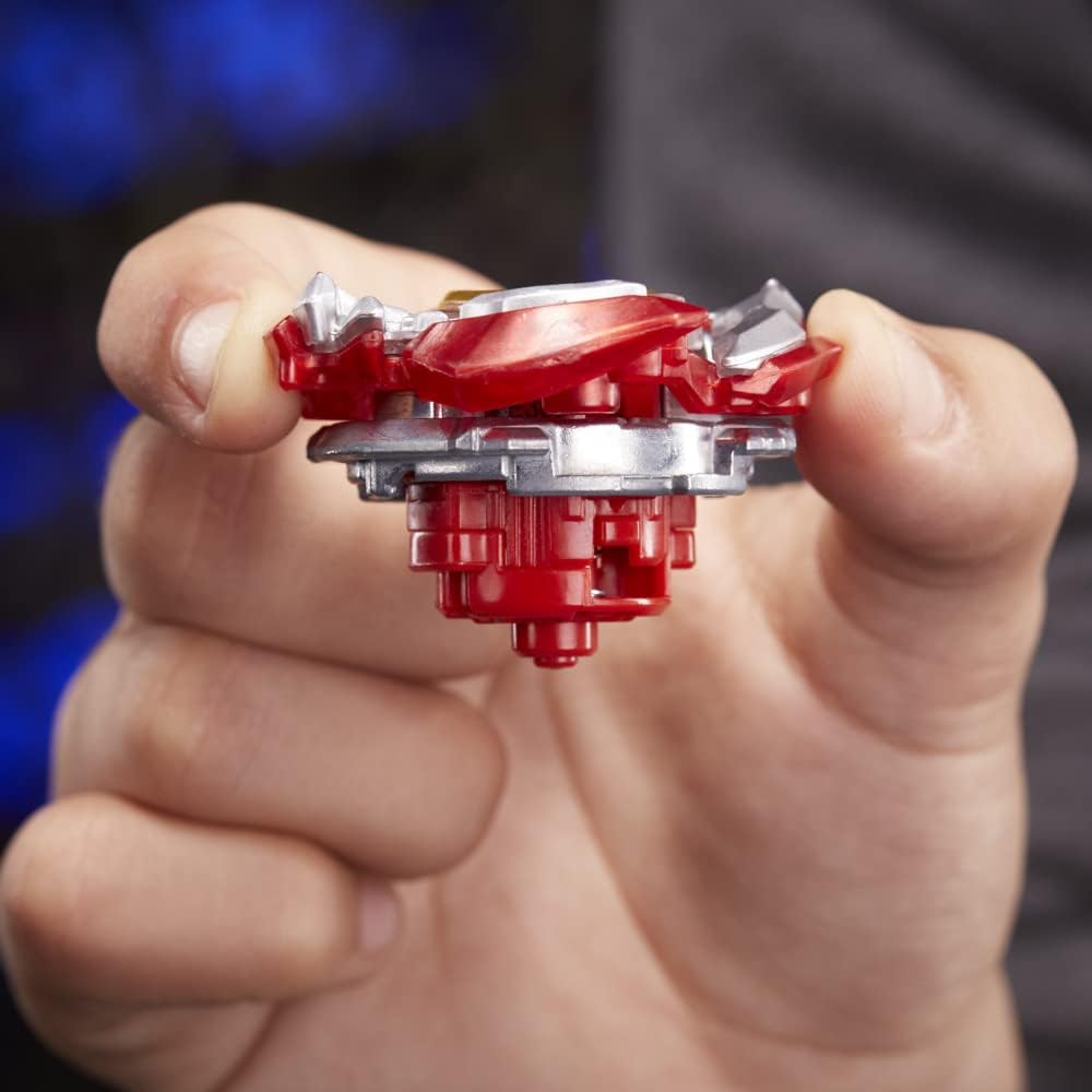 BEYBLADE Burst Turbo Slingshock Rail Rush Battle Set with Beystadium, Tops & Launchers U390