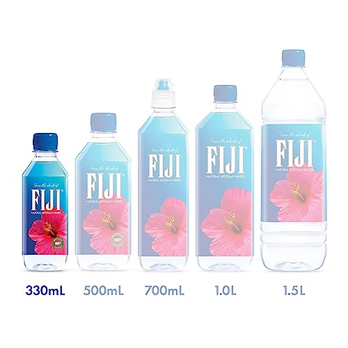 FIJI Natural Artesian Bottled Water 330mL (Pack of 24) V846