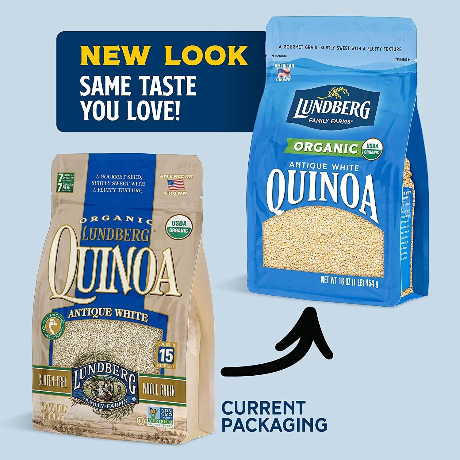 Organic Antique White Quinoa, 6 Pack R730