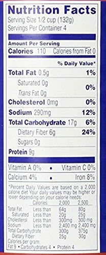 Sahadi Fava Beans 20.5 Oz, Pack of 12 S205